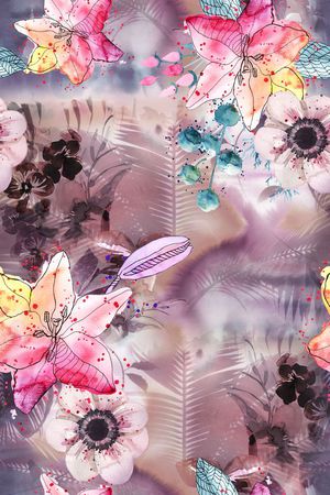 大花印花华亿平台图片