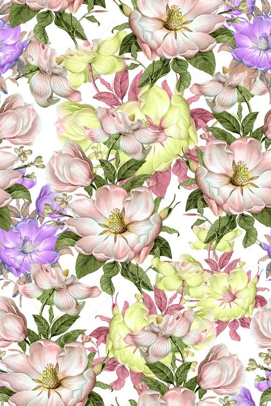 花朵印花华亿平台图片