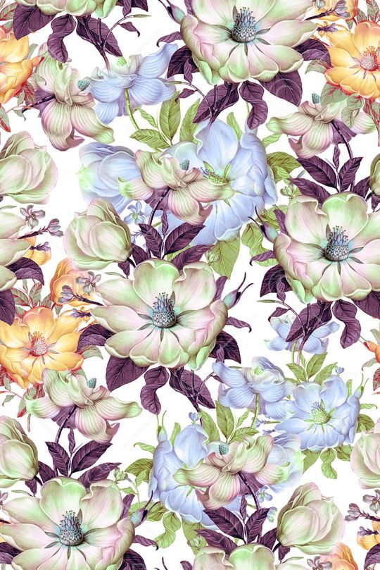 花朵印花华亿平台图片