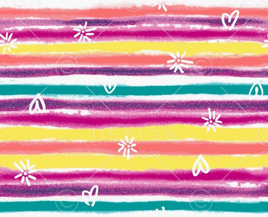 波浪条纹印花华亿平台图片