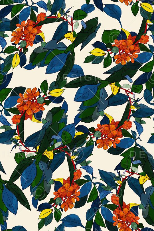 花朵印花华亿平台图片