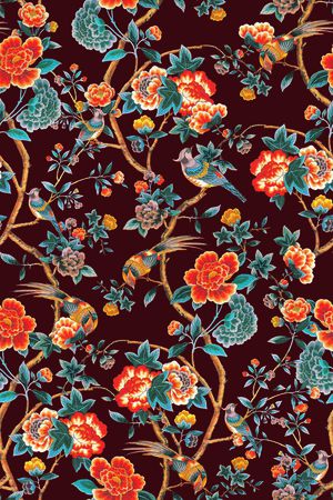 民族风印花华亿平台图片