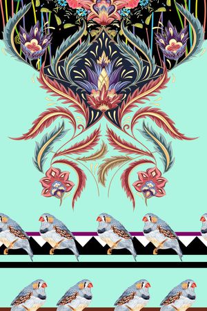 非洲印花华亿平台图片