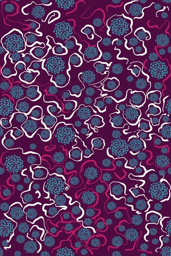 不规则几何印花华亿平台图片