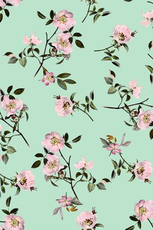 清新印花华亿平台图片