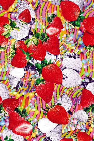 热带风印花华亿平台图片