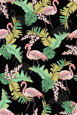 花鸟印花华亿平台图片