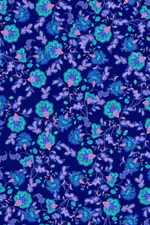 小碎花印花华亿平台图片