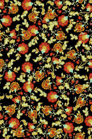 小碎花印花华亿平台图片