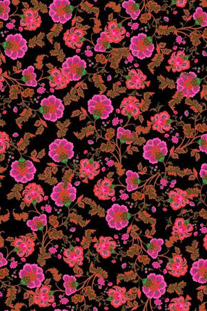 小碎花印花华亿平台图片