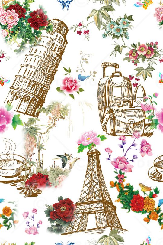 牡丹印花华亿平台图片