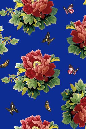 民族风印花华亿平台图片