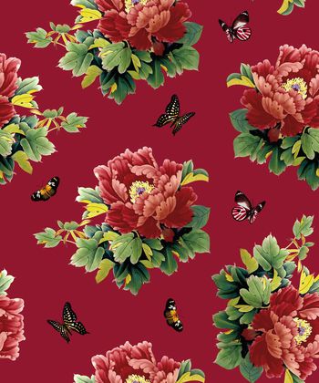 民族风印花华亿平台图片