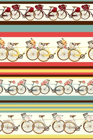 条纹印花华亿平台图片