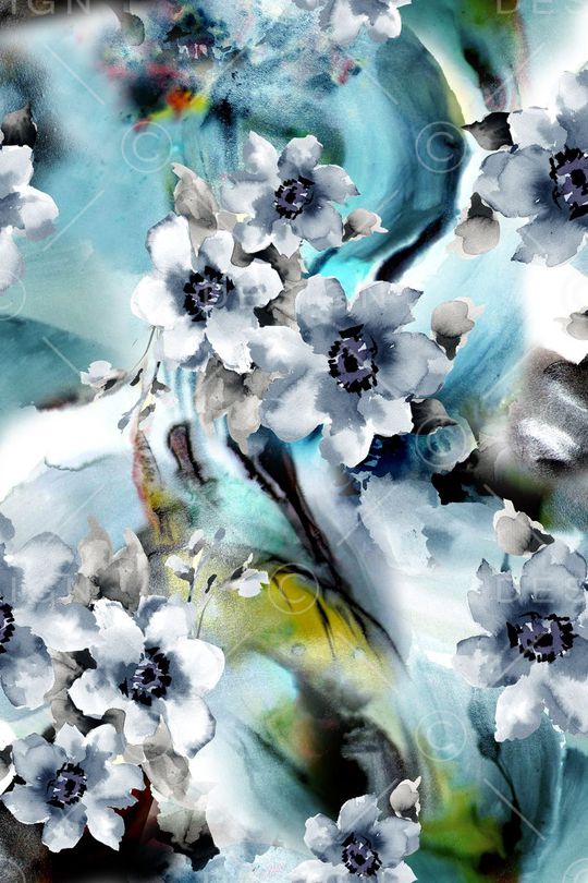 花朵印花华亿平台图片