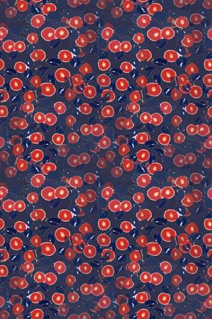 青蓝雅韵系列印花华亿平台图片