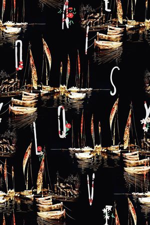 字母印花华亿平台图片