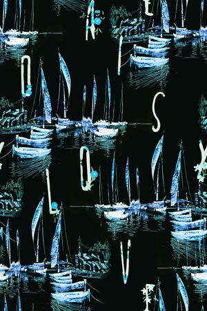 字母印花华亿平台图片