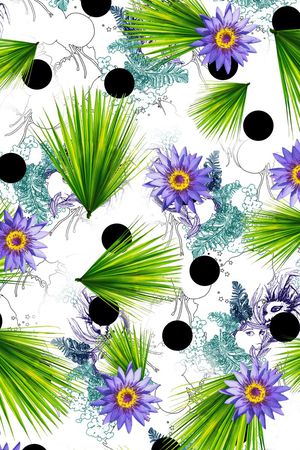 波点印花华亿平台图片