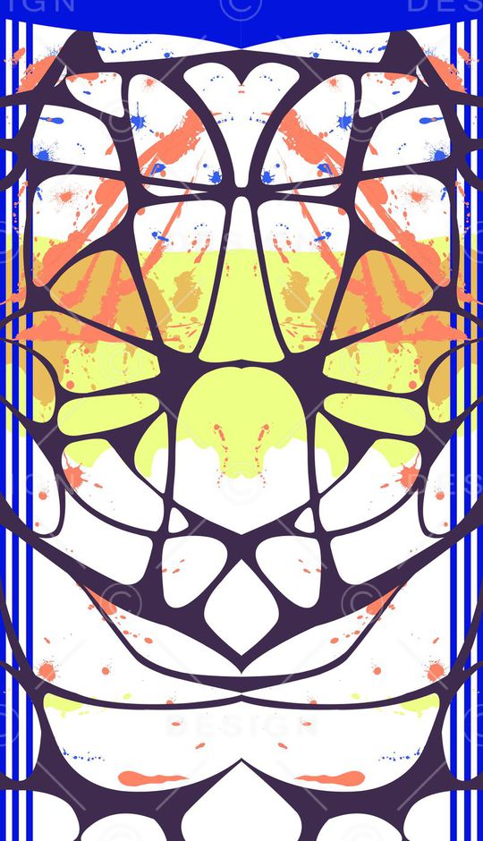 抽象印花华亿平台图片