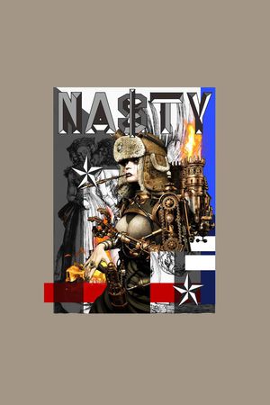 几何印花华亿平台图片