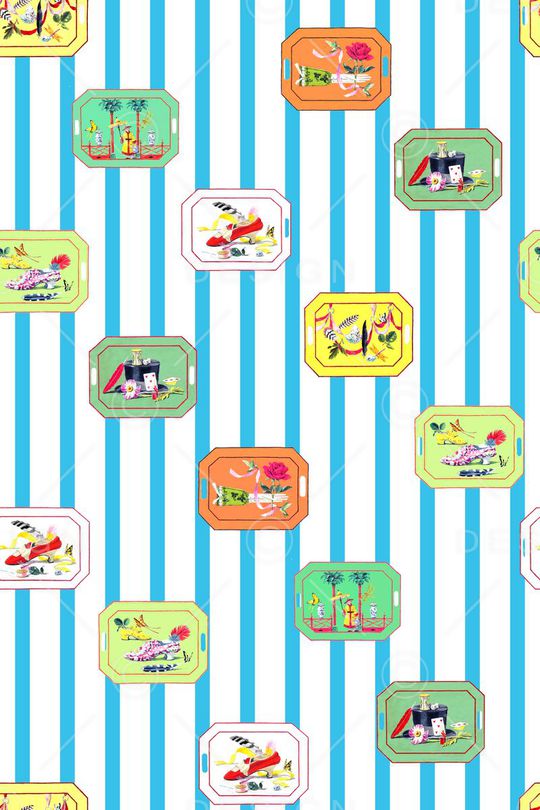 流行时尚印花华亿平台图片