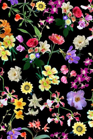 花朵印花华亿平台图片