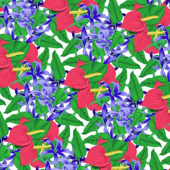 乱花印花华亿平台图片