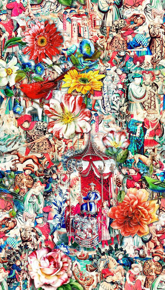 欧式印花华亿平台图片