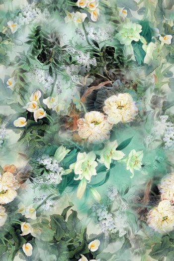 旗袍印花华亿平台图片