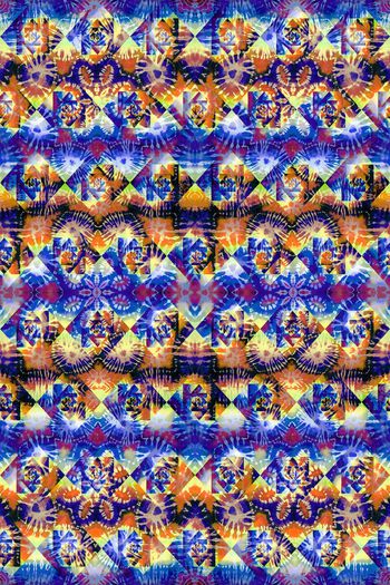 几何印花华亿平台图片