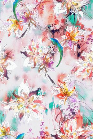 线描印花华亿平台图片