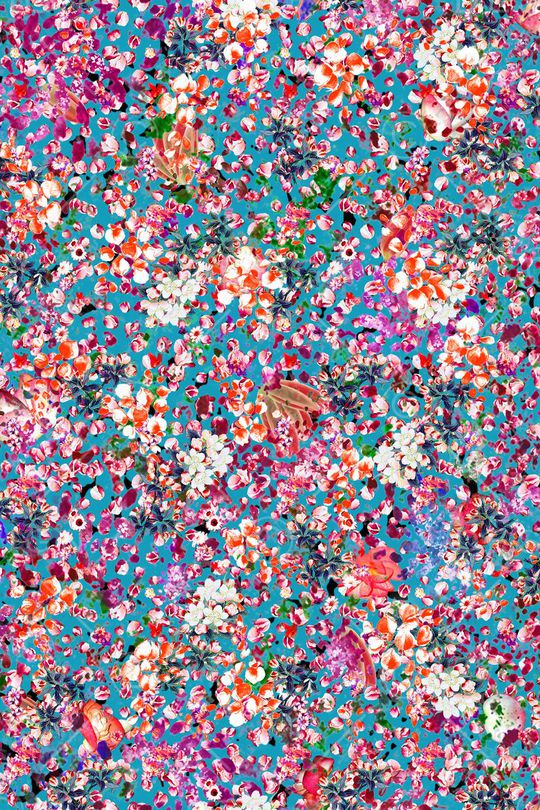 小碎花印花华亿平台图片