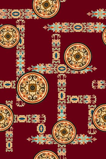 民族风印花华亿平台图片