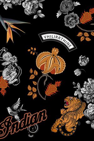 欧式印花华亿平台图片