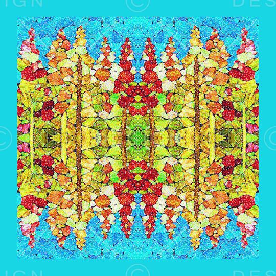 丝巾围巾秀场印花华亿平台图片