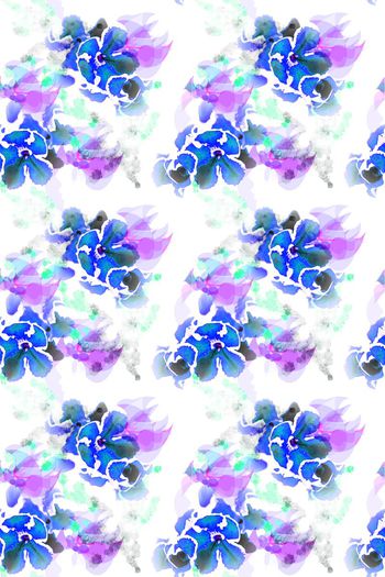 703583-抽象水彩花卉1-3