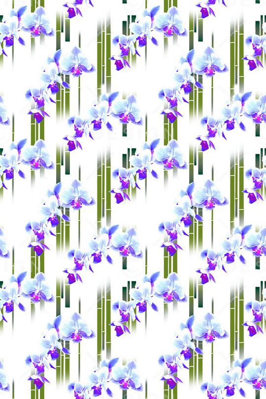 竹子印花华亿平台图片