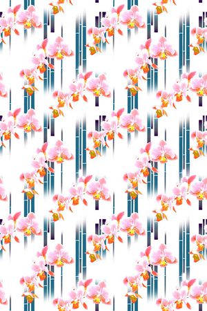 竹子印花华亿平台图片