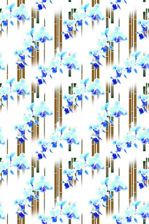 竹子印花华亿平台图片