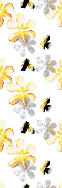 手绘风格印花华亿平台图片