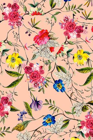 小碎花印花华亿平台图片