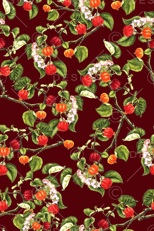 水果印花华亿平台图片