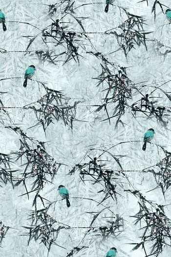 703671-0904国画树枝小鸟-3