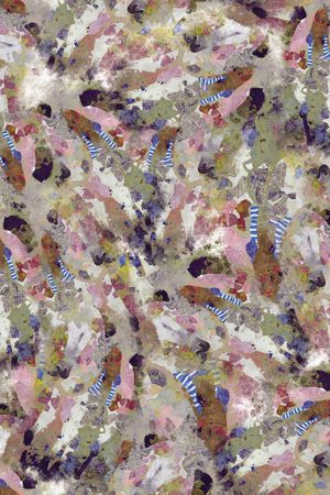 抽象肌理图案印花华亿平台图片