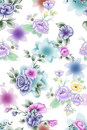 乱花印花华亿平台图片