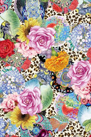 笔触印花华亿平台图片