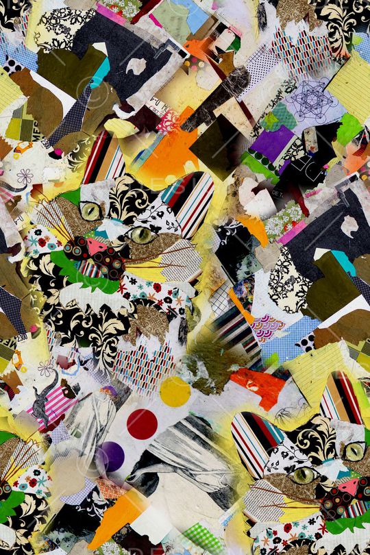 抽象印花华亿平台图片