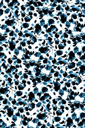 水墨印花华亿平台图片