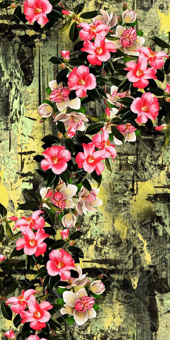 乱花印花华亿平台图片